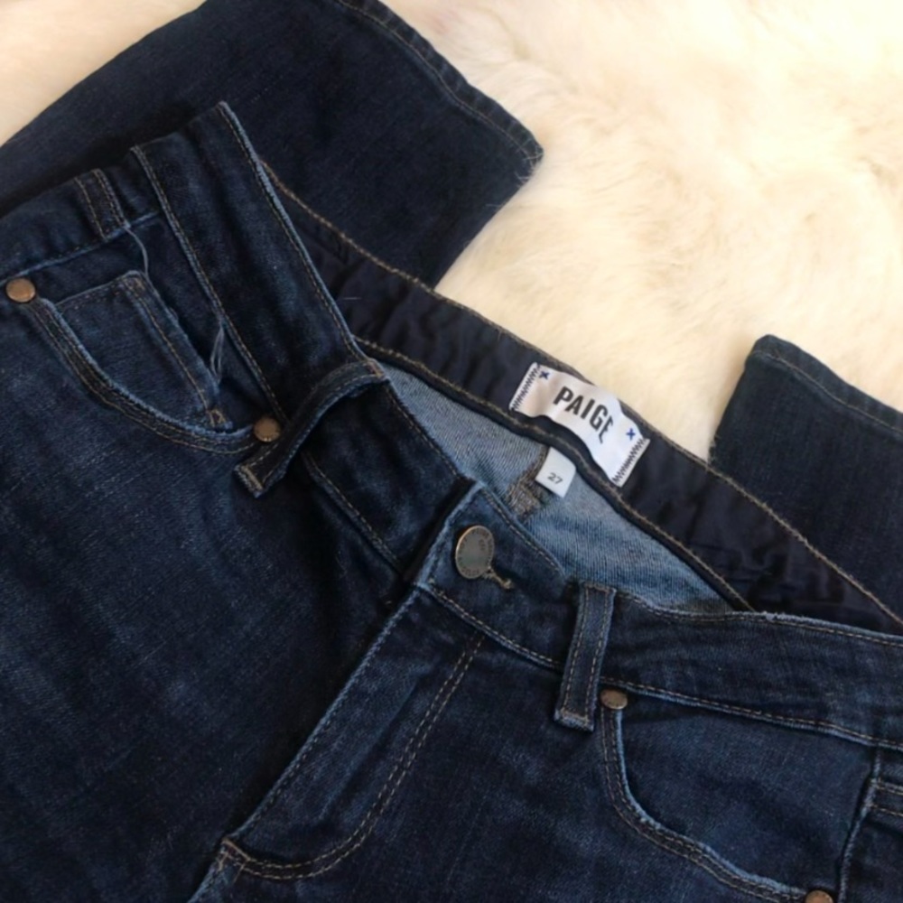 Paige Skyline Ankle Peg Jeans